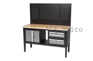 Mesa Trabajo Modular 1525mm Tres Cajones Puerta y Panel Alyco 192650