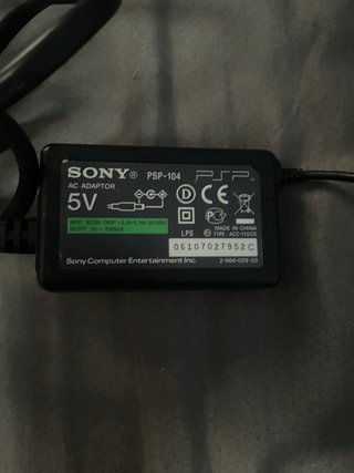 Cargador Sony PSP-104 AC Adaptor 5V