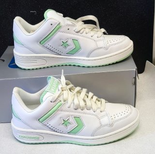 Zapatillas Converse Blancas y Verdes