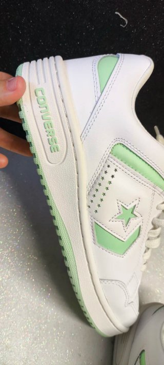 Zapatillas Converse Blancas y Verdes