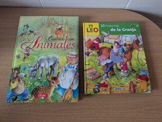 Lote 2 libros de animales