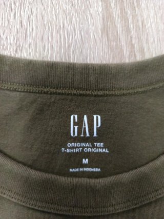 Camiseta GAP Athletic Verde Oliva