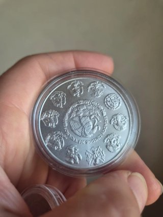 Moneda Plata Libertad México 2024 1 Onza