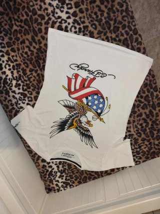 Camiseta Ed Hardy Blanca Talla L