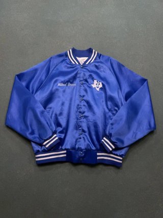 Bomber Jacket Navy Blue Vintage Retro Style Old Money 100