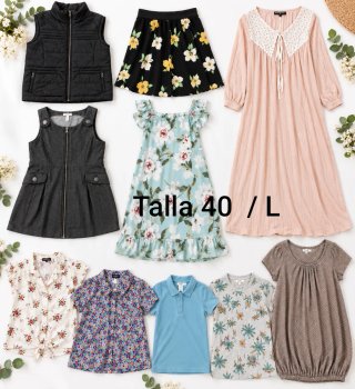 Lote 10 prendas Talla 40 / L