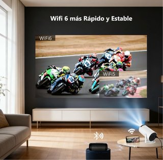 Mini Proyector Bluetooth 4K 130