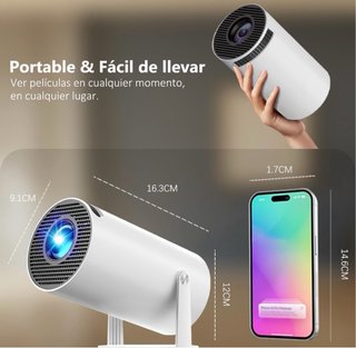 Mini Proyector Bluetooth 4K 130