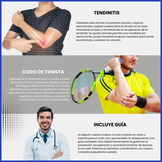 Codera Epicondilitis Nuamax Compresión
