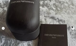 Reloj Emporio Armani AR5905 Cronógrafo Negro y Dor