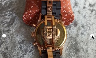Reloj Emporio Armani AR5905 Cronógrafo Negro y Dor
