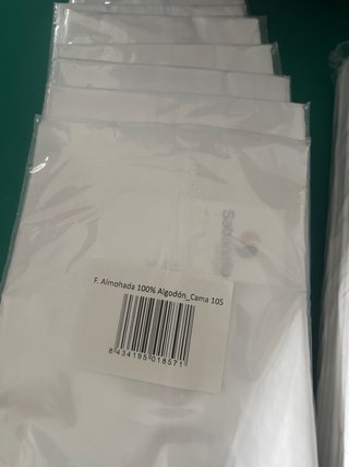 5 Juegos Sábanas 105cm algodon.