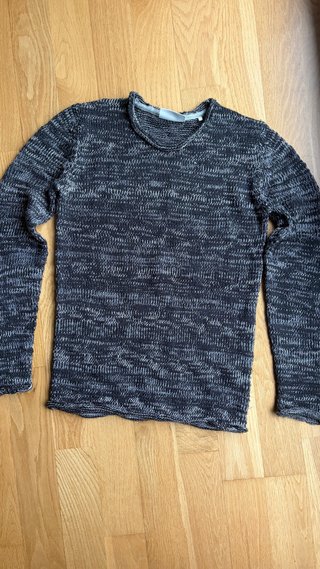 Jersey de punto manga larga cuello redondo