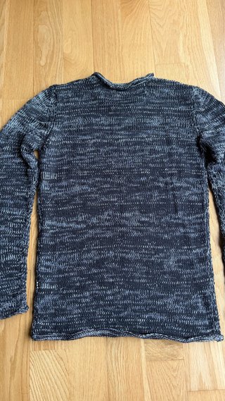 Jersey de punto manga larga cuello redondo