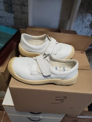 Zapatos de seguridad Panter blancos