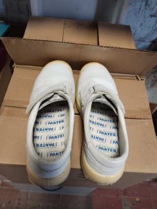 Zapatos de seguridad Panter blancos