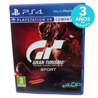 PS4 Gran Turismo Sport Videojuego