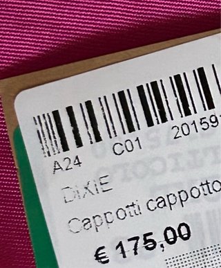 Abrigo Lana DIXIE T16 (M Adulto) Nuevo