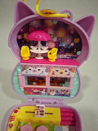 Set di gioco Polly Pocket Gatto Sushi