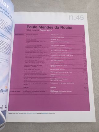 2G. ARQUITECTURA. PAULO MENDES DA ROCHA