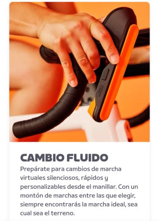 Bicicleta Zwift con Kickr Core 2