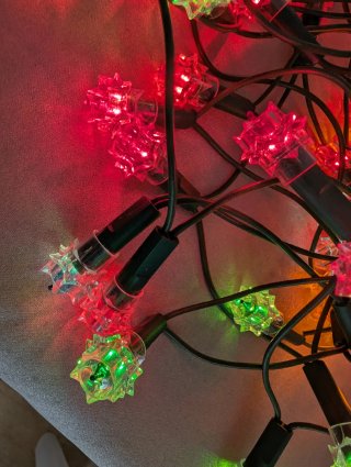 Luces Navidad Vintage Multicolor