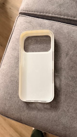 Funda iPhone 17 Pro Marmoleada Amarilla