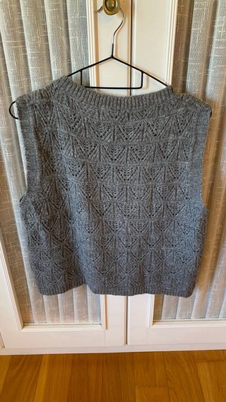 Chaleco de punto Brookville gris