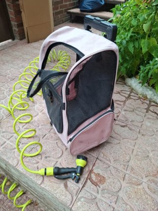 Mochila transportín para perros y gatos