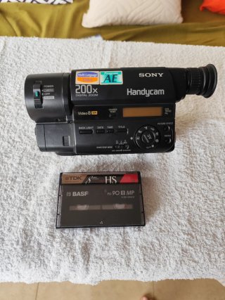 Videocámara Sony Handycam Video 8 XR