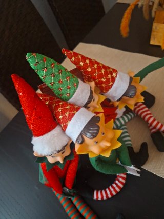 Elfos Navideños Merry Christmas