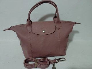 Bolso Longchamp Piel Rosa