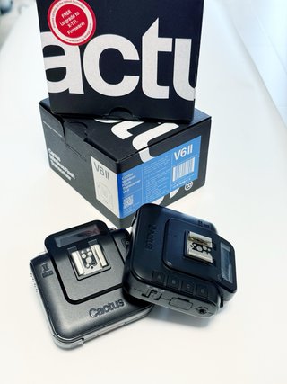 Pareja Disparadores Cactus V6 II Wireless Flash