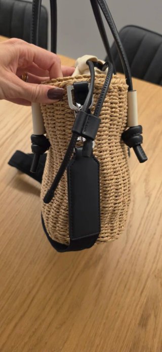 Bolso de rafia TOUS