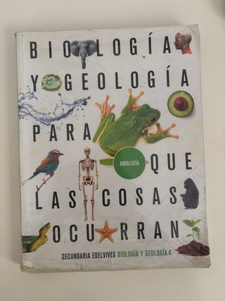 Biología y geología 4, Secundaria Edelvives