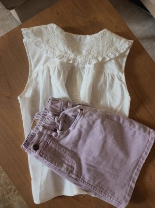 Conjunto Blusa y Falda Niña Scalpers