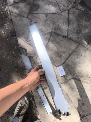 Fianchetti laterali Vespa LX 125/150/50 inferiori