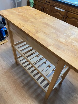 Carro de cocina madera Ikea