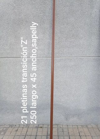Pletinas para suelos laminados parquets