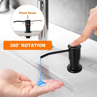 Ibergrif Dispensador de Jabón para encimera M34040