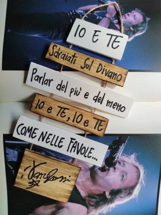 Targa Vasco Rossi Come Nelle Favole