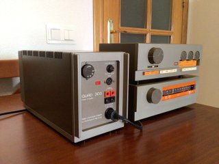 Quad 33/303/FM3 conjunto completo made in ENGLAND