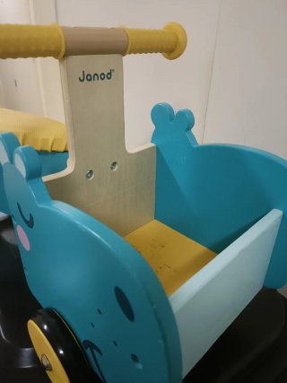 (3)Correpasillos Janod Hipopótamo Azul,caballo,coc