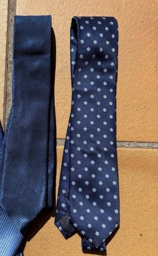 Corbatas de seda para niño (2 unidades).