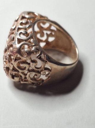 Anillo Plata 925 Filigrana