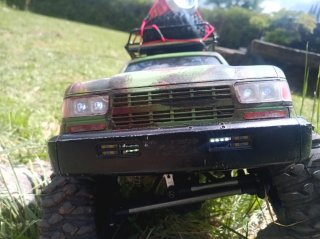 Carrocería artesanal RC Toyota Crawler. Exclusiva
