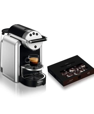 Cafetera Nespresso con cápsulas