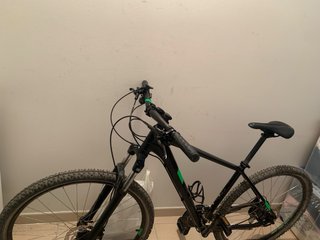 Bicicleta da Montagna Cube Aim Race Nero/Verde