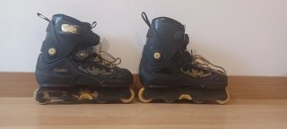 Patines agresivos Oxelo Negros/Dorados Talla 41