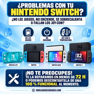Reparación Nintendo Switch
